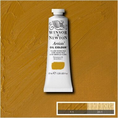 Winsor Newton - Oliemaling - Artists - Yellow Ochre Pale 37 Ml
