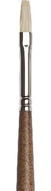 Artists Oil Synthetic Hog Brush Flat Size 2 - 5010402