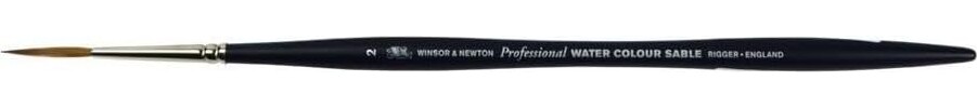 Winsor Newton - Artists Watercolour Brush Sable Rigger 2