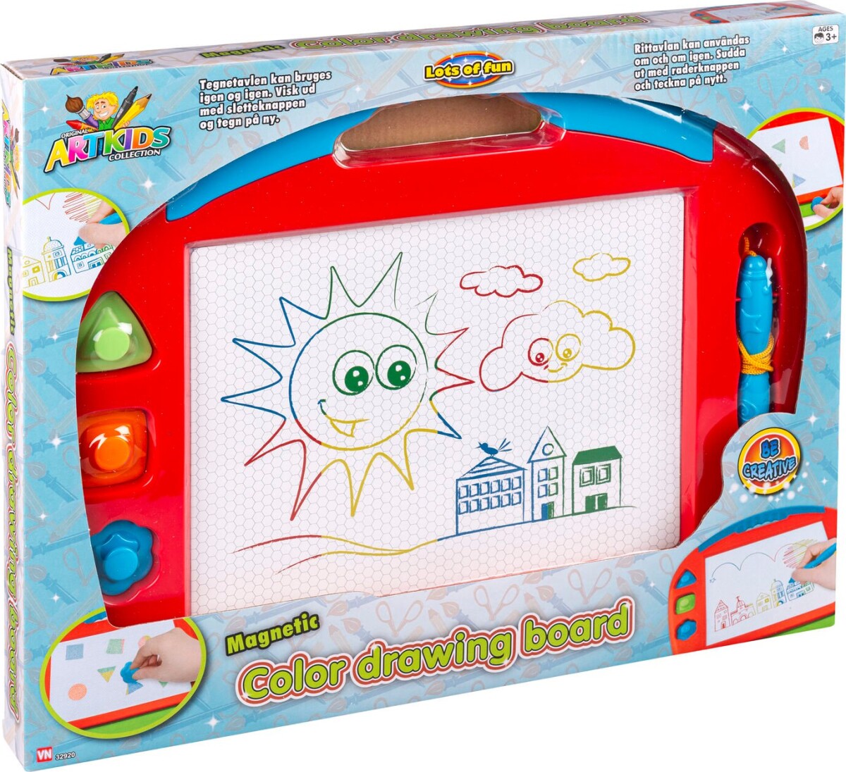 Artkids - Magnetisk Tegnetavle 40 Cm