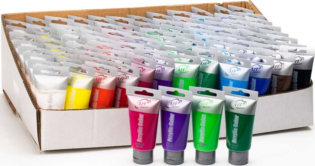 Artmaster 75Ml 96Stk 12 Farver Ass