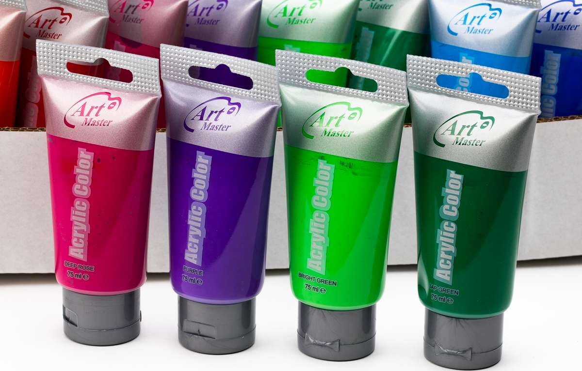 Artmaster 75Ml 96Stk 12 Farver Ass