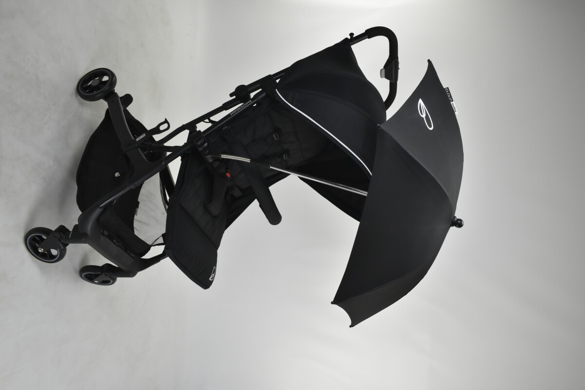 Asalvo - Parasol Uv 50 - Sort - 50 Cm X 72 Cm X 20 Cm