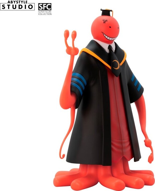 Assassination Classroom - Koro Sensei Figur - Rød - 20 Cm