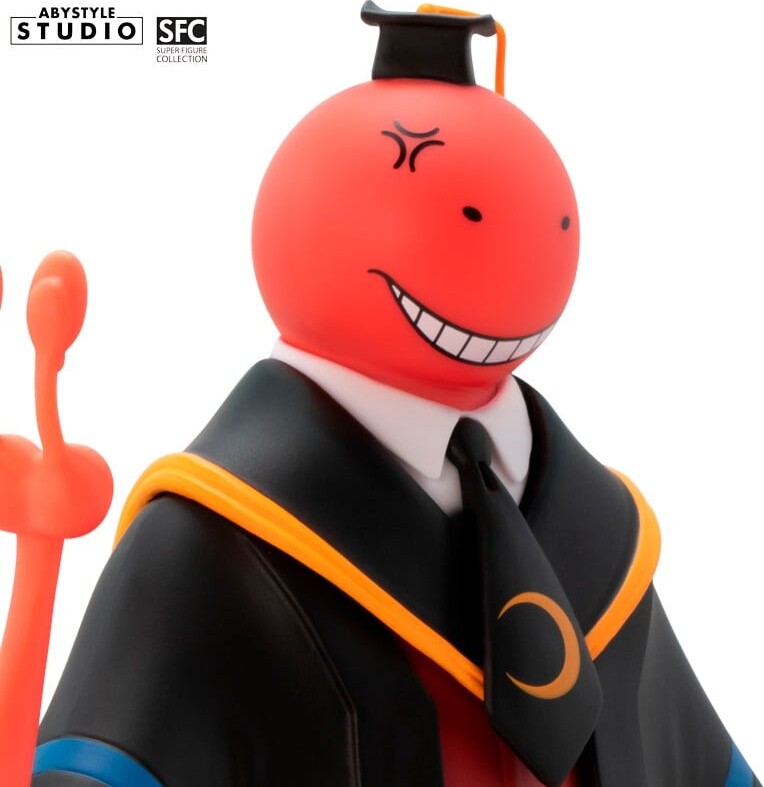 Assassination Classroom - Koro Sensei Figur - Rød - 20 Cm