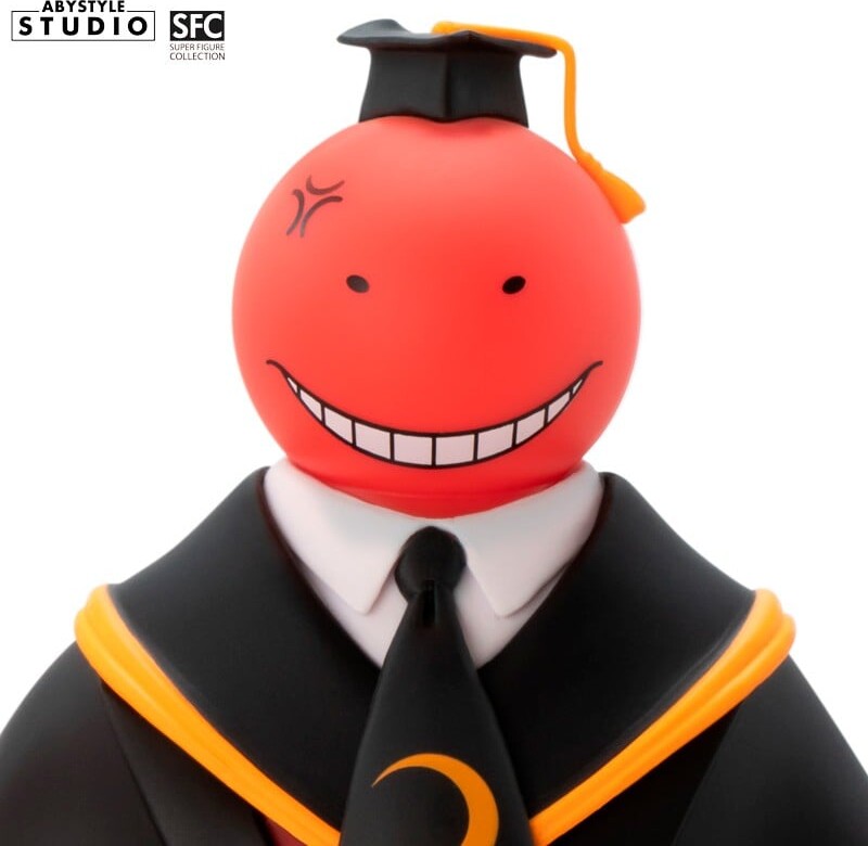 Assassination Classroom - Koro Sensei Figur - Rød - 20 Cm
