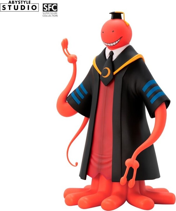 Assassination Classroom - Koro Sensei Figur - Rød - 20 Cm