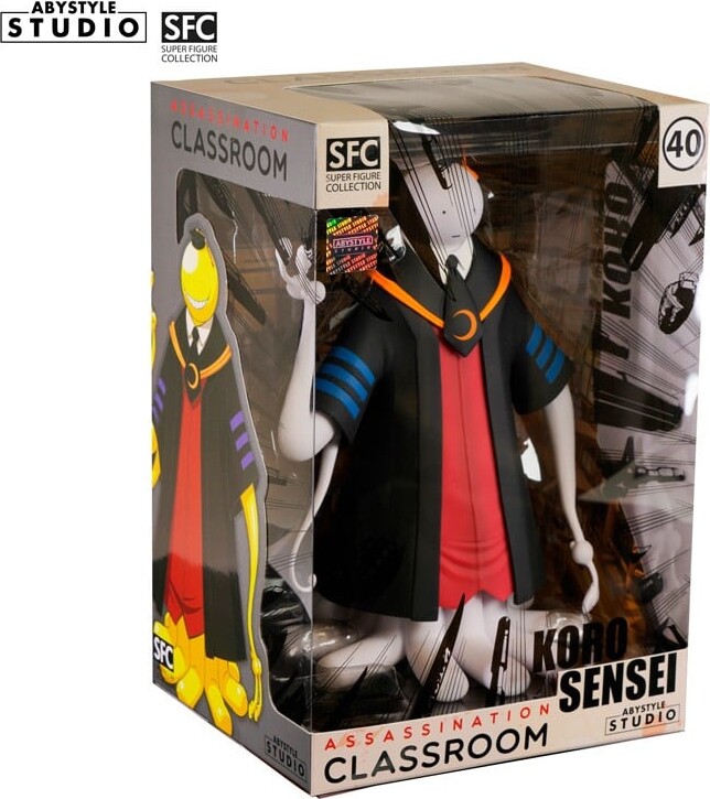 Assassination Classroom - Koro Sensei - Hvid - 20 Cm