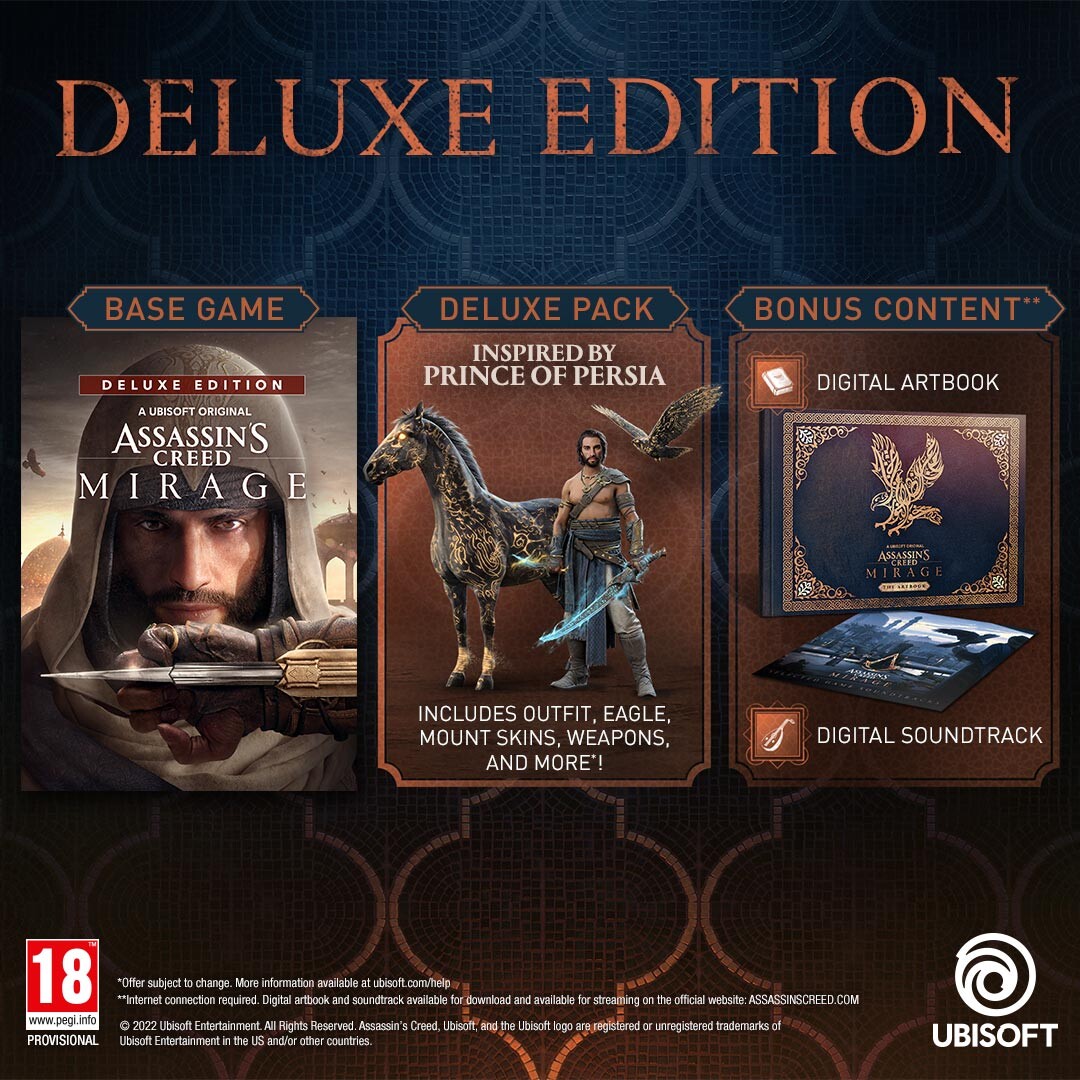 Assassin S Creed Mirage Deluxe Edition