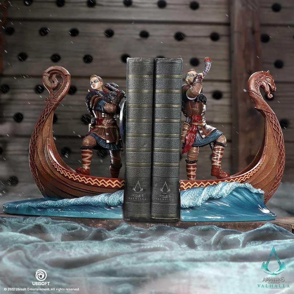 Assassin S Creed Valhalla Bogstøtter - 2 Stk