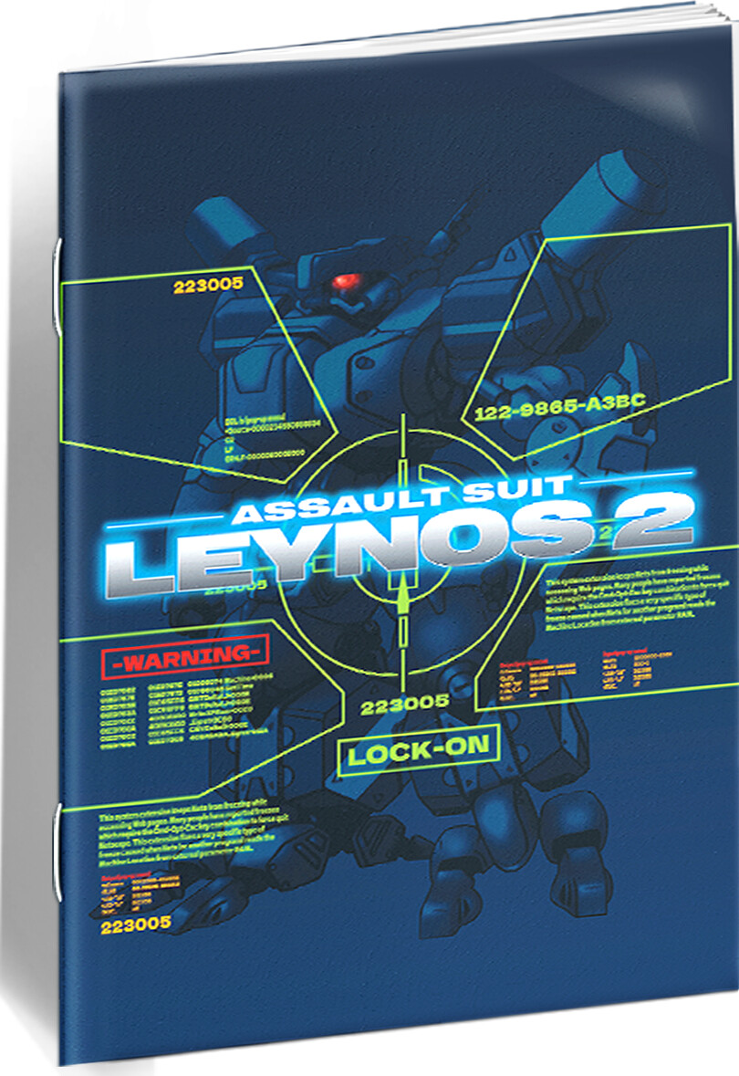 Assault Suit Leynos 2 Saturn Tribute Deluxe Edition