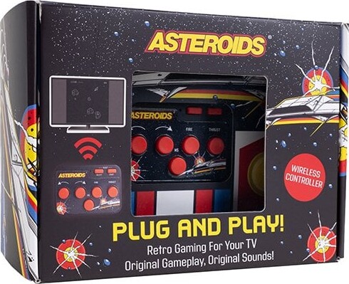 Mad Monkey - Asteroids Plug And Play - Retro Spillekonsol