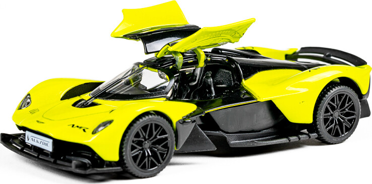Aston Martin Valkyrie 1 43 Die-Cast Light Green - Tec-Toy
