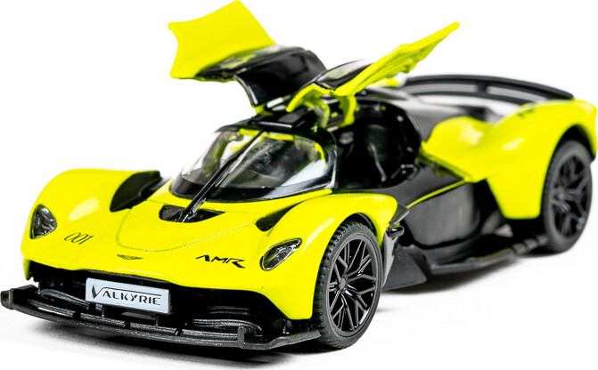 Aston Martin Valkyrie 1 43 Die-Cast Light Green - Tec-Toy