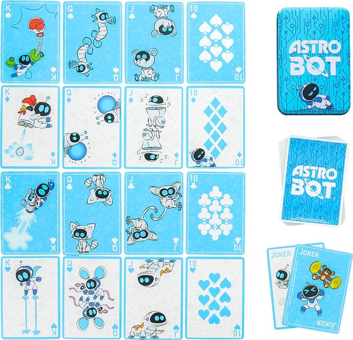 Astrobot Playing Cards In Tin