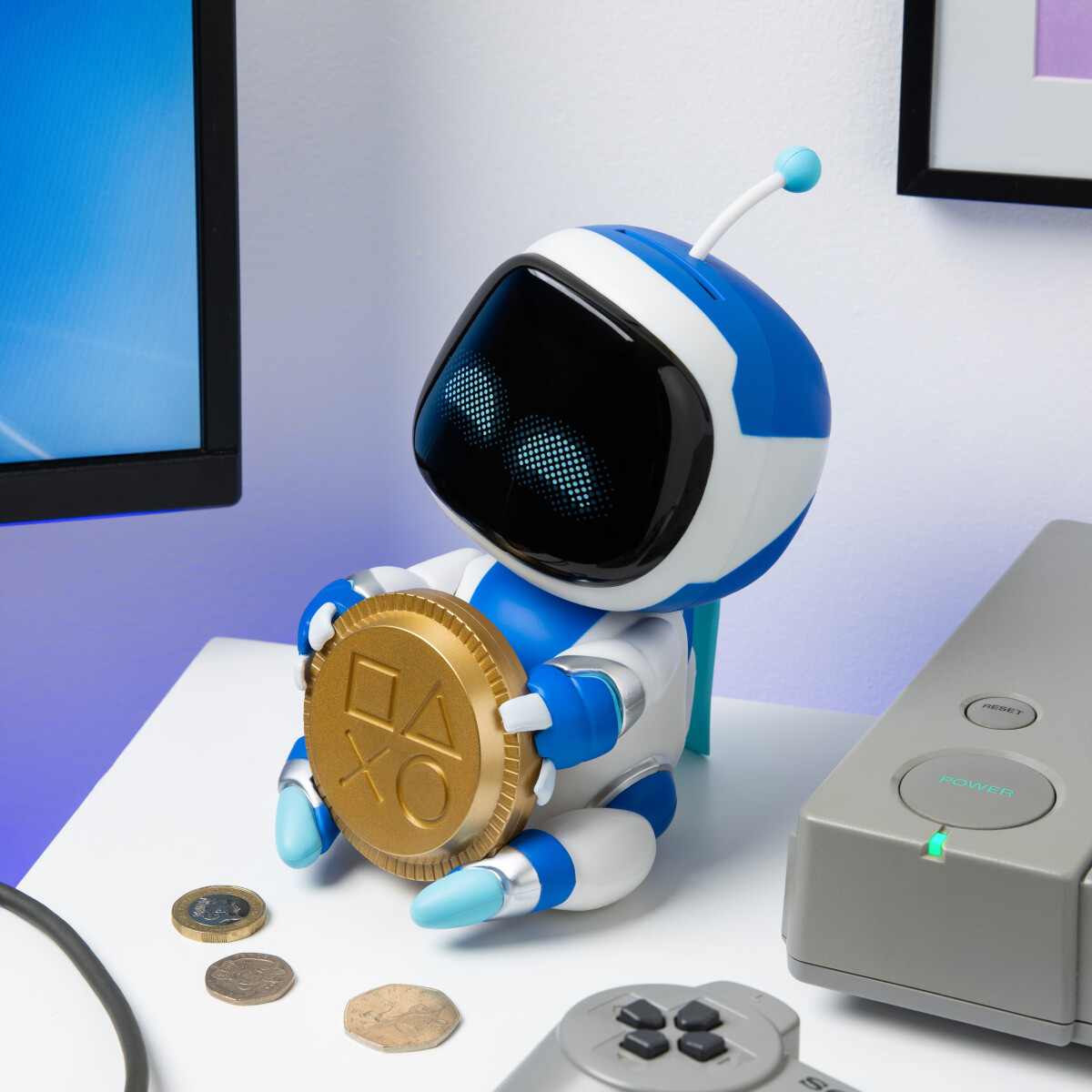 Astrobot Shaped Money Box