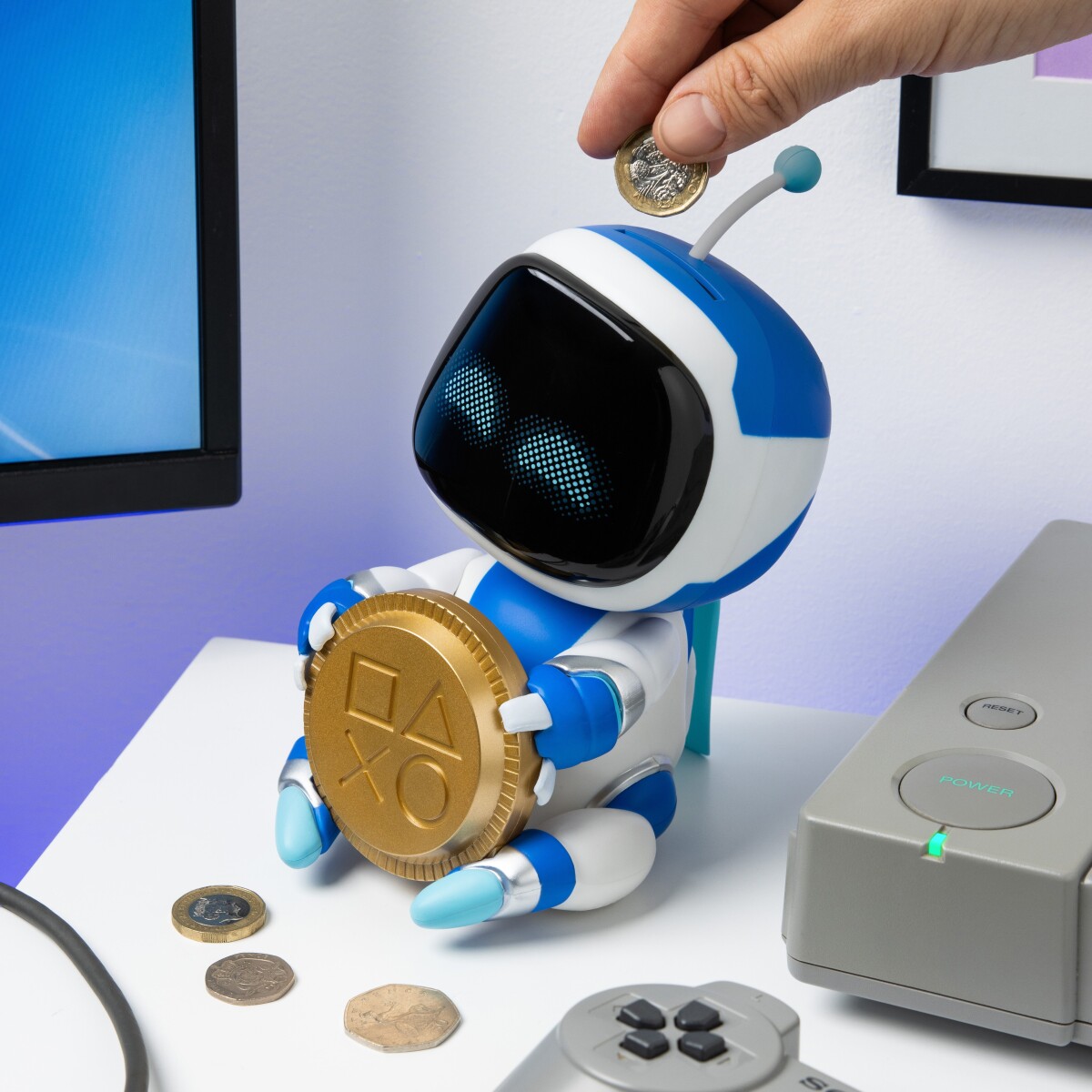 Astrobot Shaped Money Box