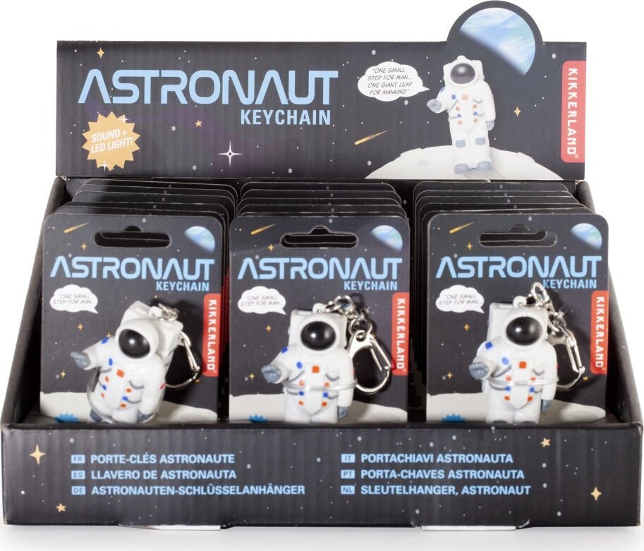 Kikkerland Astronaut Nøglering Se tilbud og køb på