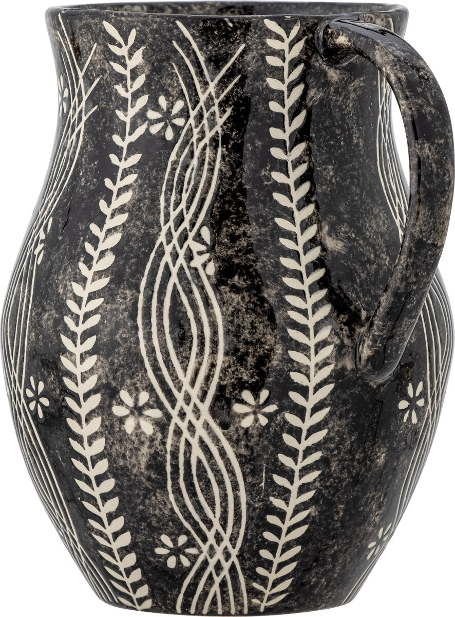 Creative Collection - Aswan Kande Til Vand - Sort - Stentøj Keramik