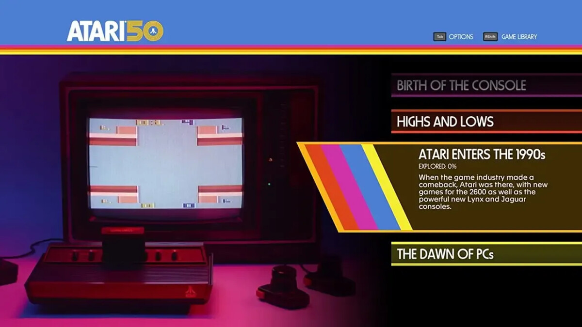 Atari 50 The Anniversary Celebration Expanded Steelbook Edition