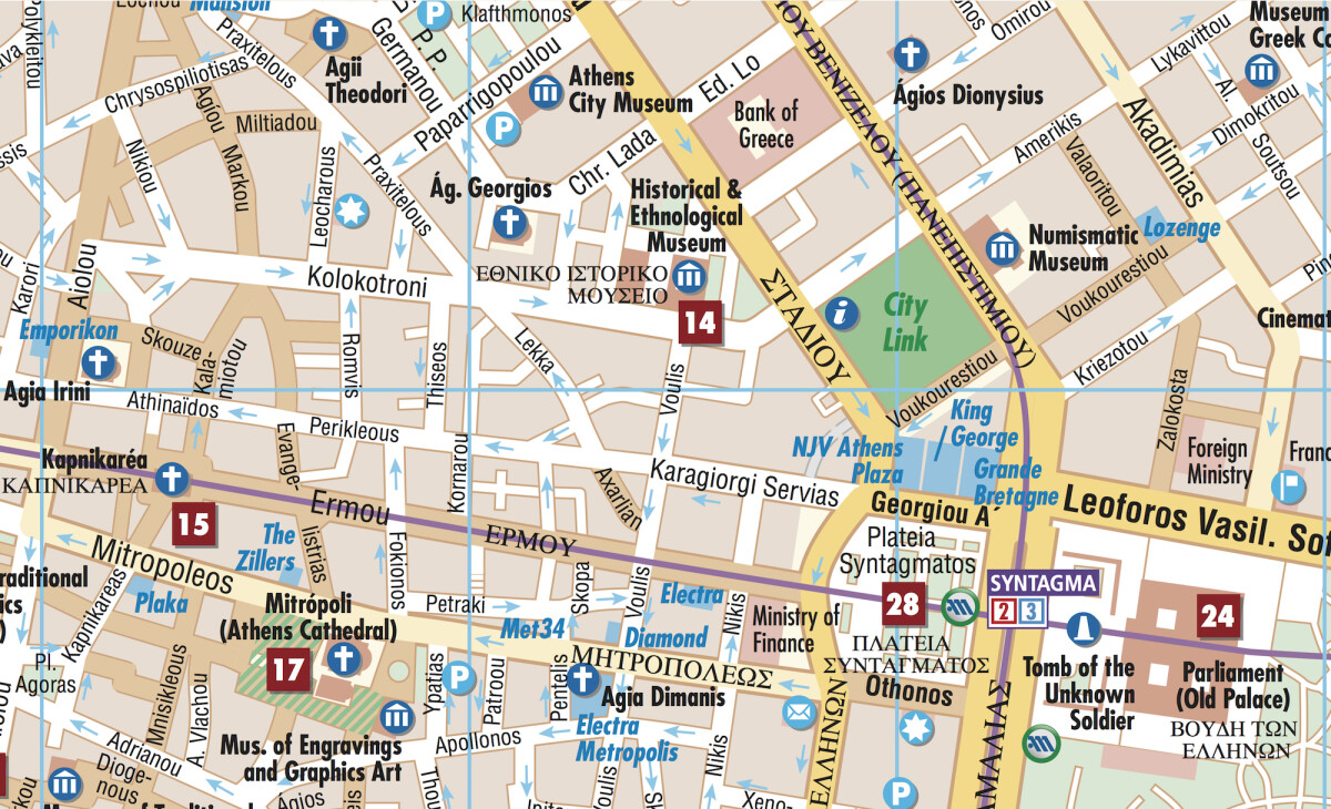 Athens - Borch Maps