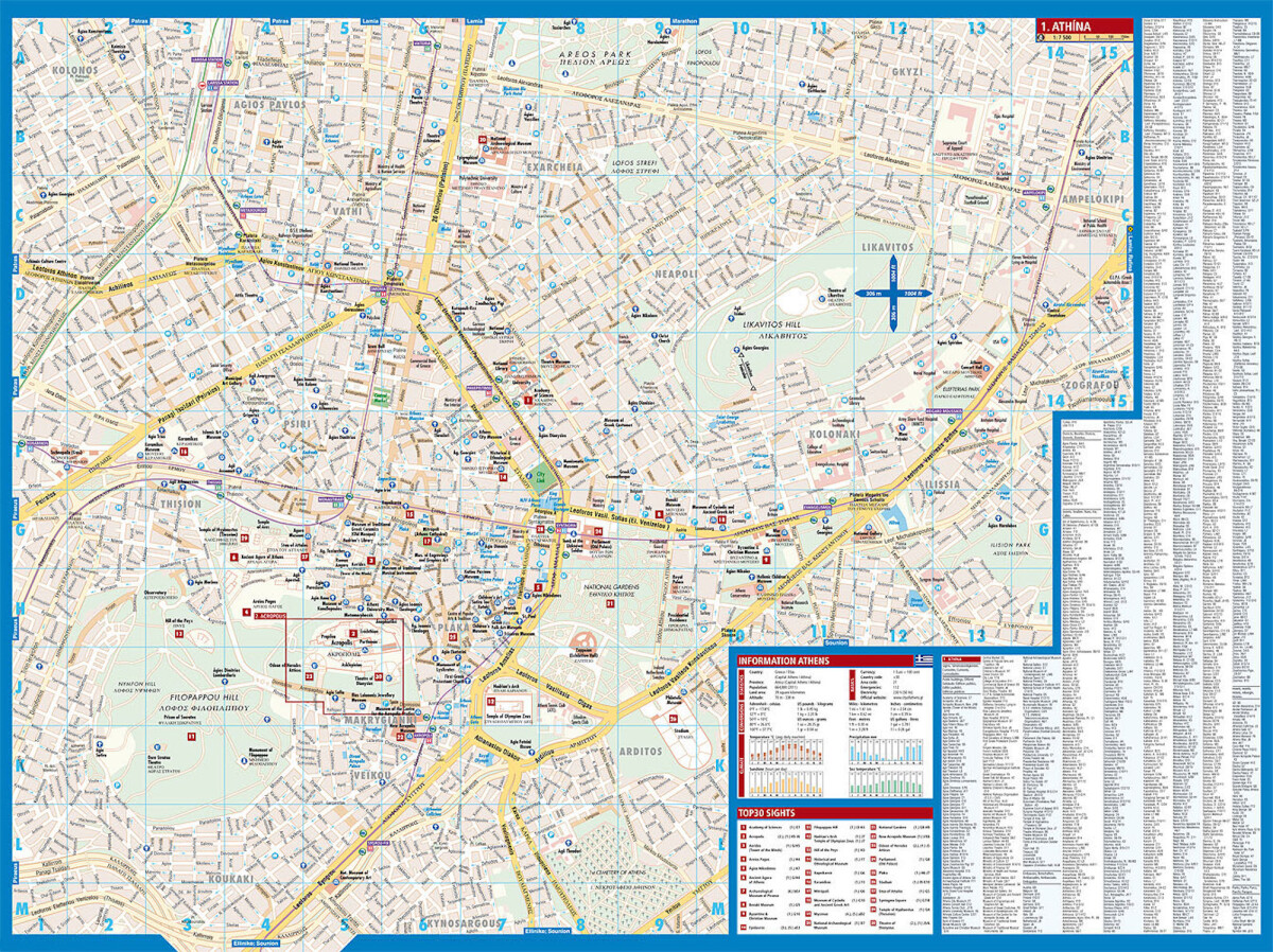 Athens - Borch Maps