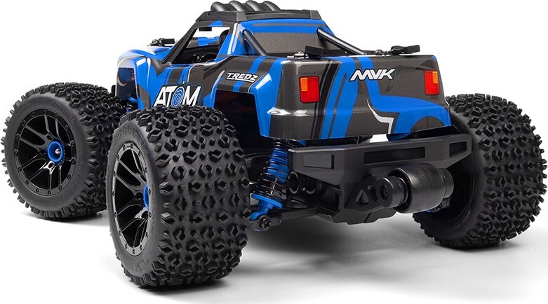 Maverick Rc - Fjernstyret Monster Truck Atom At1 4Wd Blå - 118
