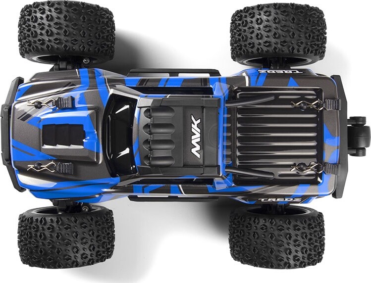 Maverick Rc - Fjernstyret Monster Truck Atom At1 4Wd Blå - 118