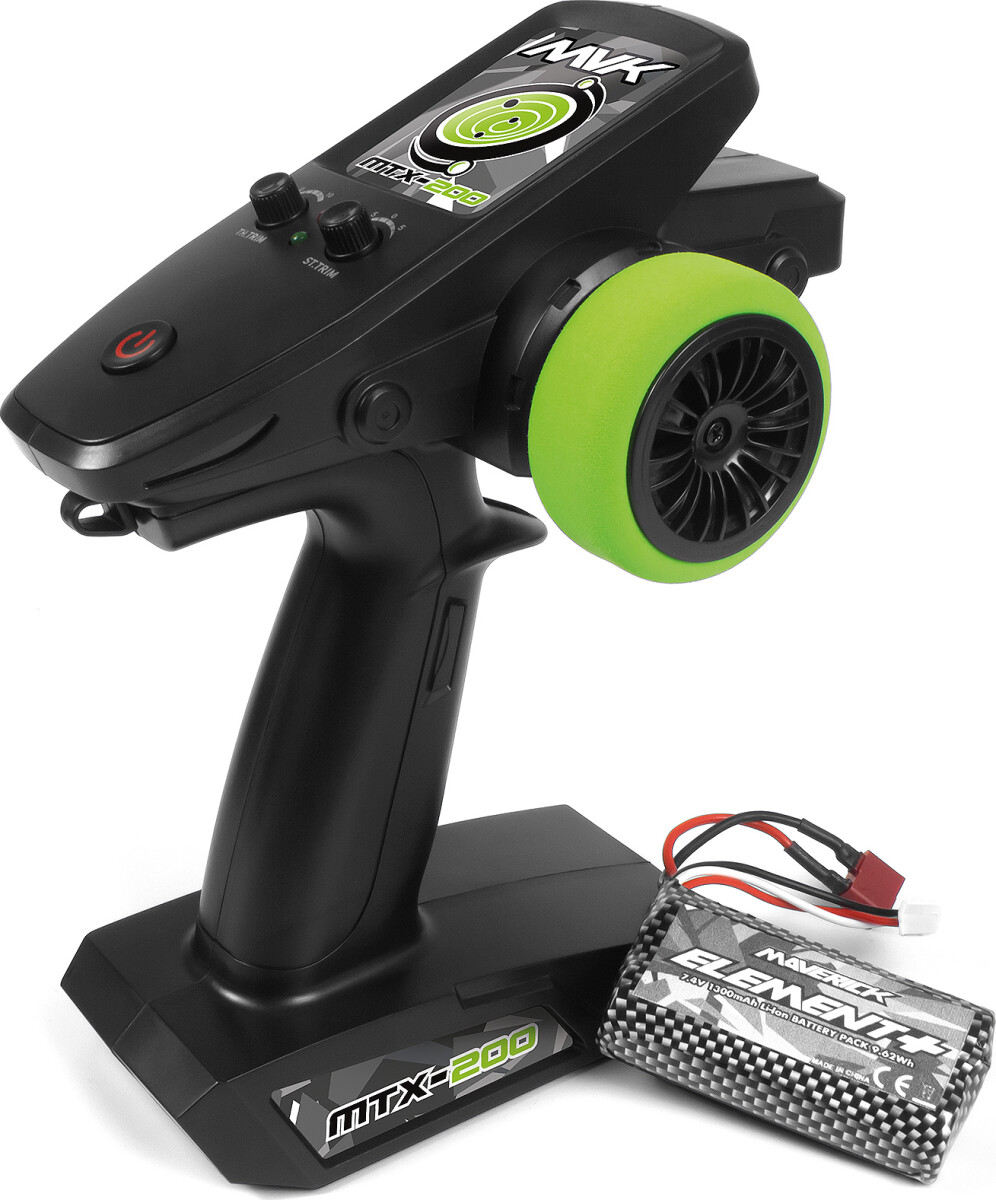 Maverick Rc - Monster Truck Atom At1 118 4Wd - Grøn