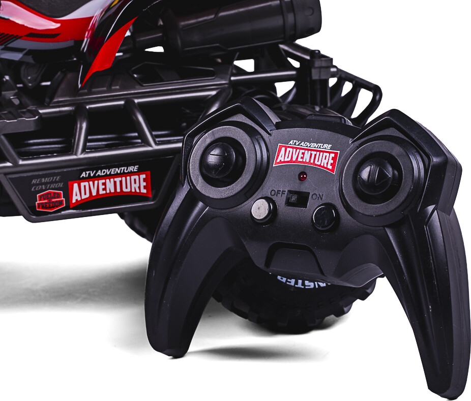 Atv Motorsport Rc 1 8 2 4Ghz Red - Tec-Toy