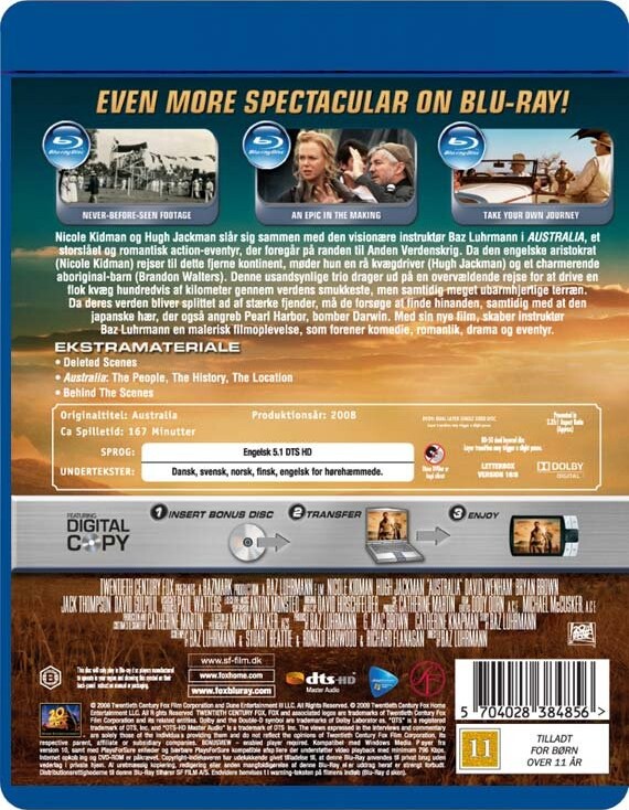 Australia Blu-Ray Film → Køb billigt - Gucca.dk