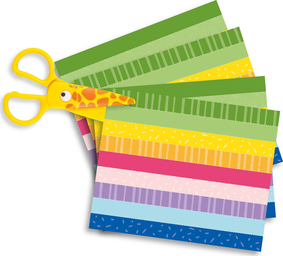 Auzou - Aktivitetssæt - Klip Og Flet - Dyr