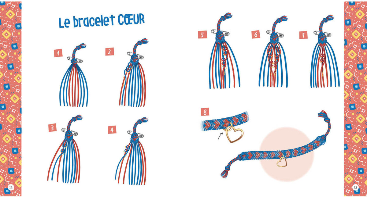 Auzou - Jewellery Factory - Flet Brasilianske Armbånd - Diy Sæt