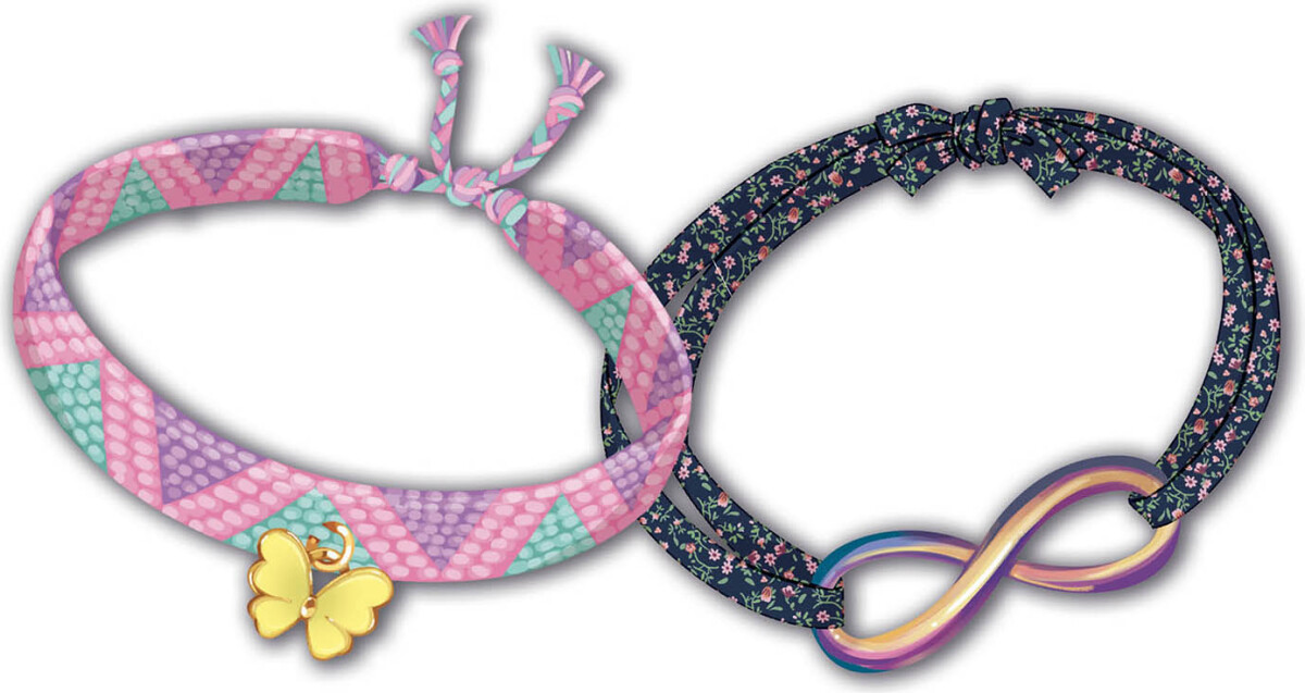 Auzou - Jewellery Factory - Brasilianske Og Venskabsarmbånd - Stort Sæt