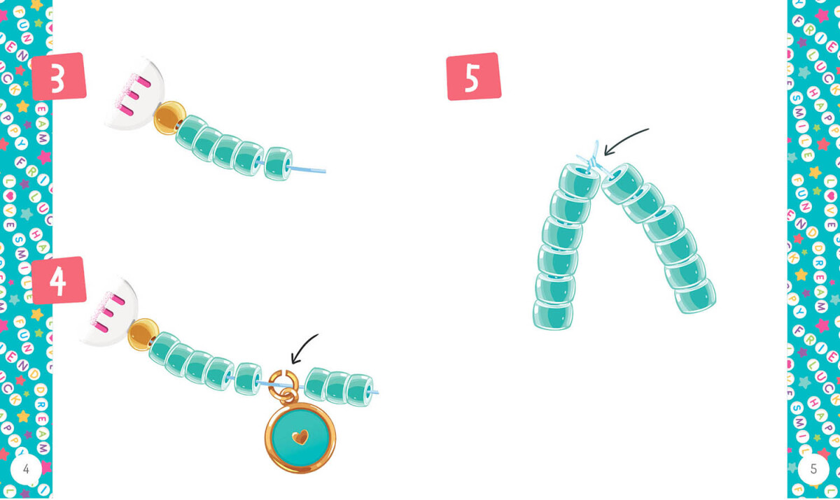 Auzou - Jewellery Factory - Diy Bogstav Armbånd Sæt