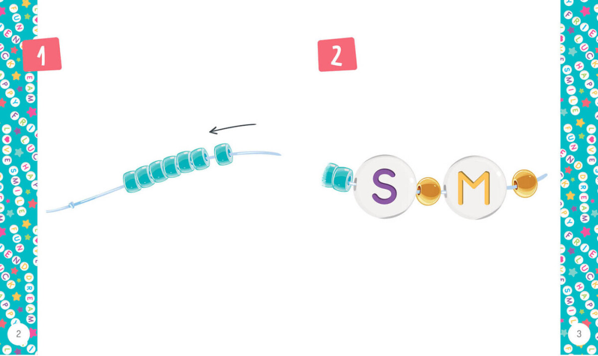 Auzou - Jewellery Factory - Diy Bogstav Armbånd Sæt