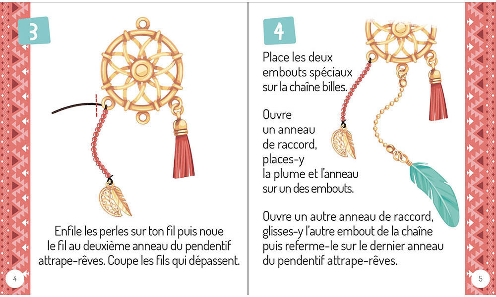 Auzou - Jewellery Factory - Drømmefanger Halskæde - Diy Sæt