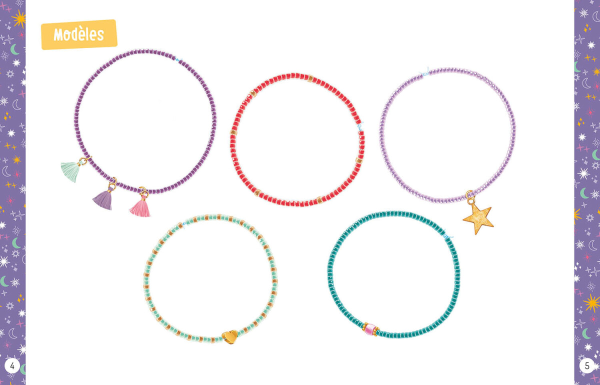 Auzou - Jewellery Factory - Funklende Armbånd - Diy Sæt