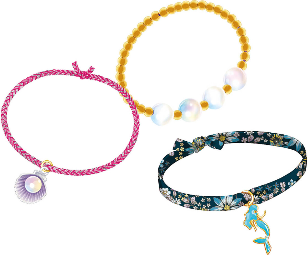 Auzou - Jewellery Factory - Havfrue Armbånd - Stort Sæt