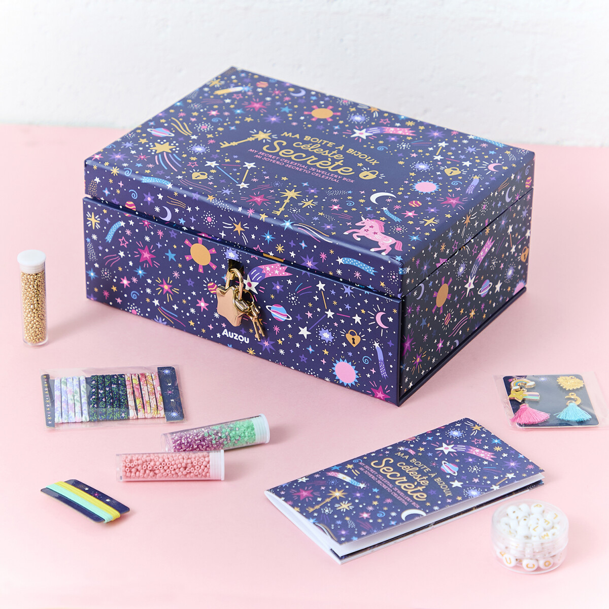 Auzou - Jewellery Factory - Smykkeskrin Med Indhold