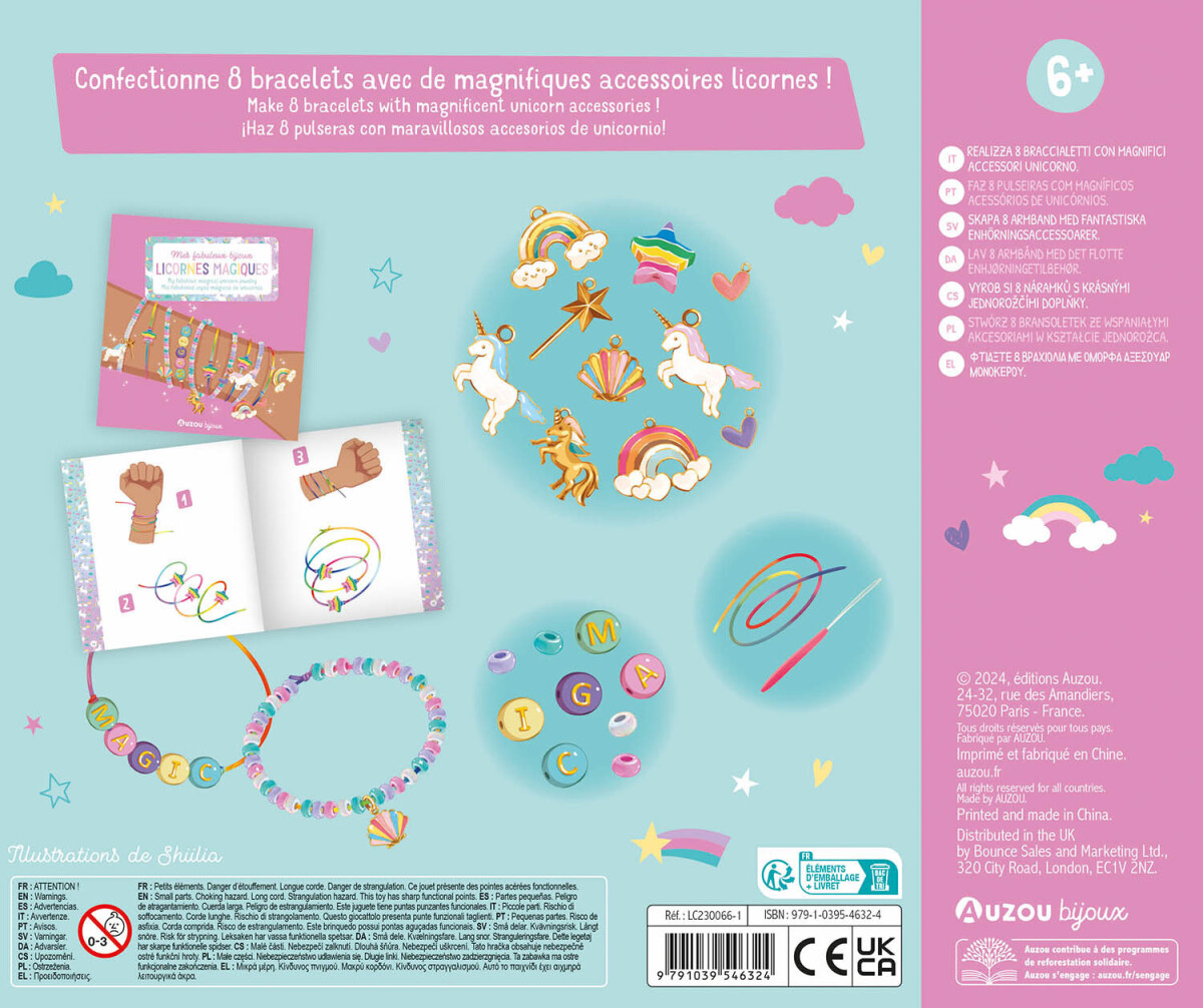 Auzou - Jewellery Factory - Lav Selv Magiske Enhjørning Smykker