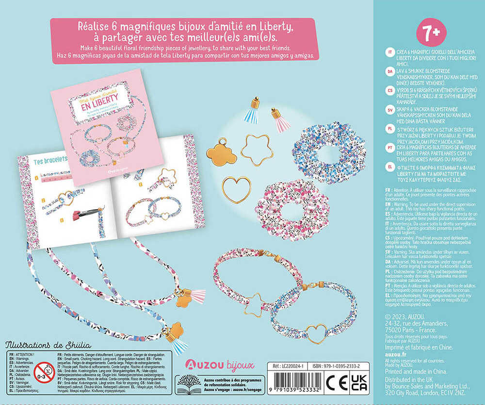 Auzou - Jewellery Factory - Lav Selv Venskabssmykker Sæt