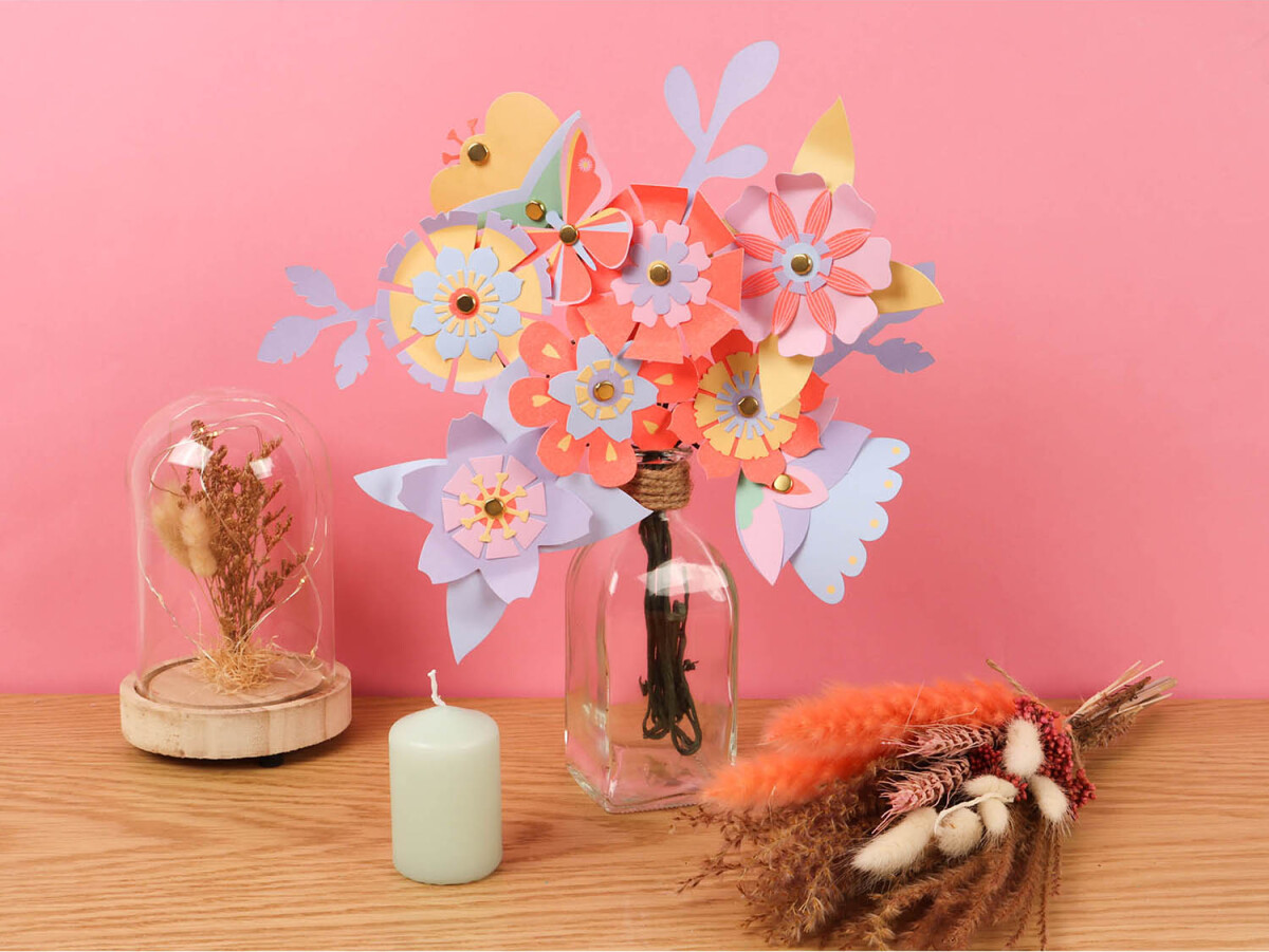 Auzou - Kreasæt - Blomsterbuket