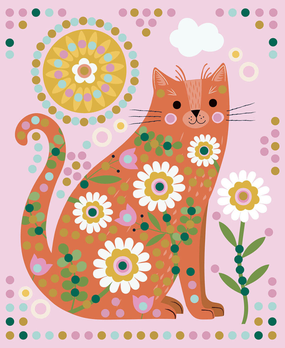 Auzou - Kreasæt - Kunst Med Rhinsten - Dyr