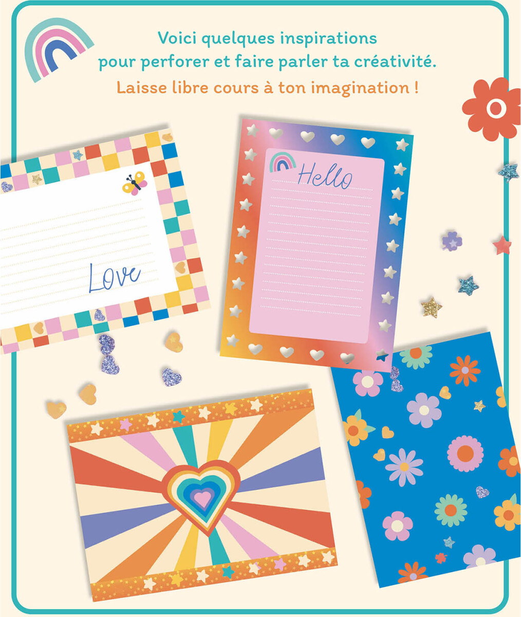 Auzou - Kreasæt - Perforering Hulsæt