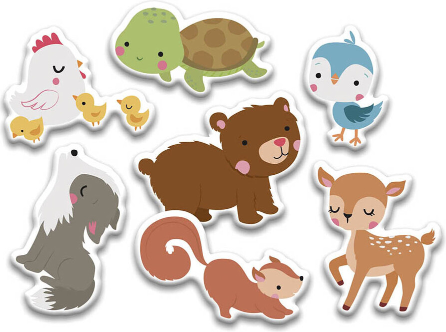 Auzou - Magnetisk Legesæt - Dyreunger