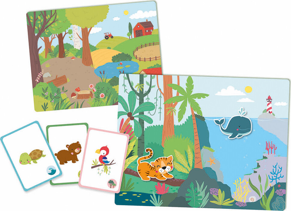 Auzou - Magnetisk Legesæt - Dyreunger