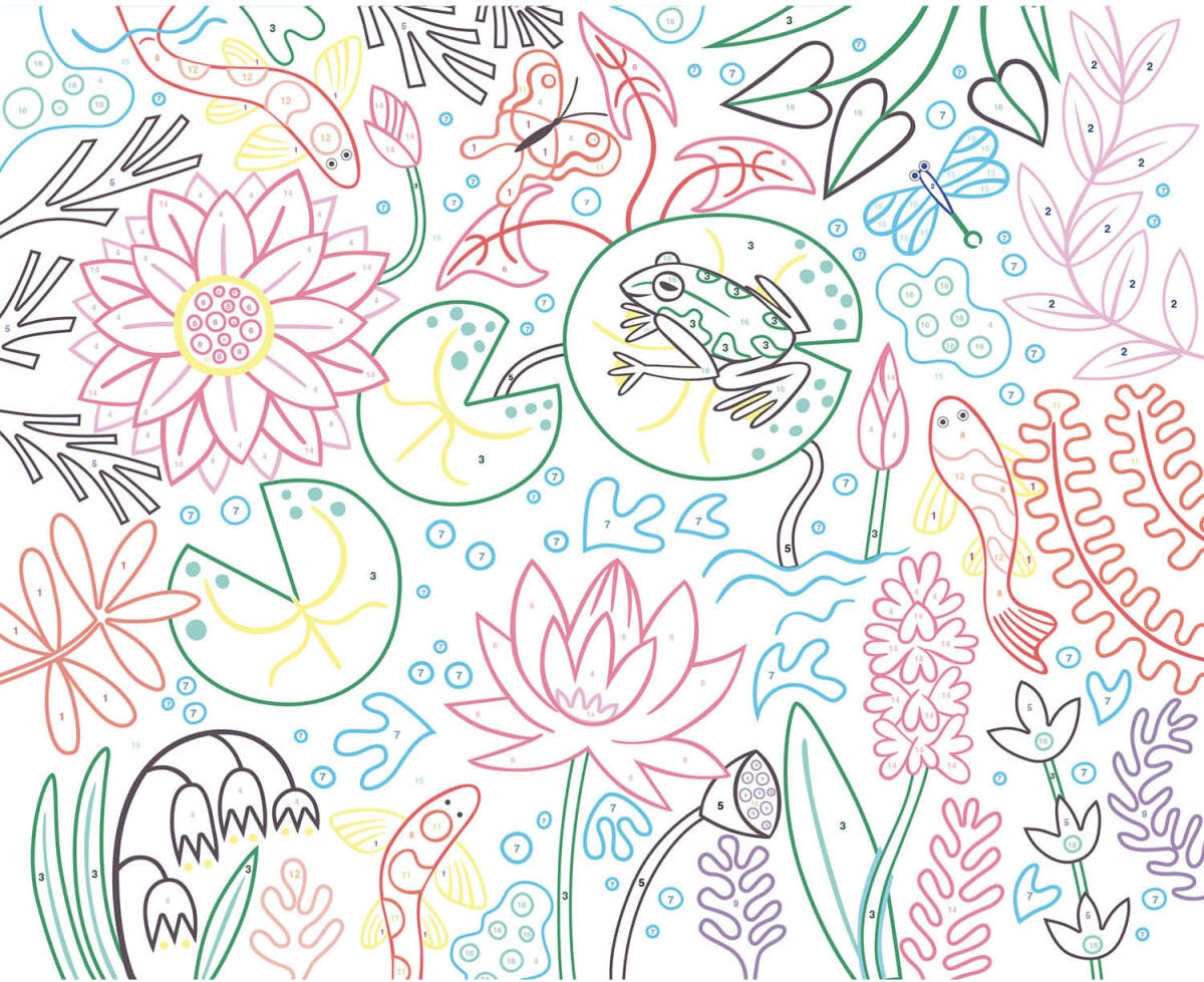 Mal Efter Tal - Den Vilde Natur - Auzou