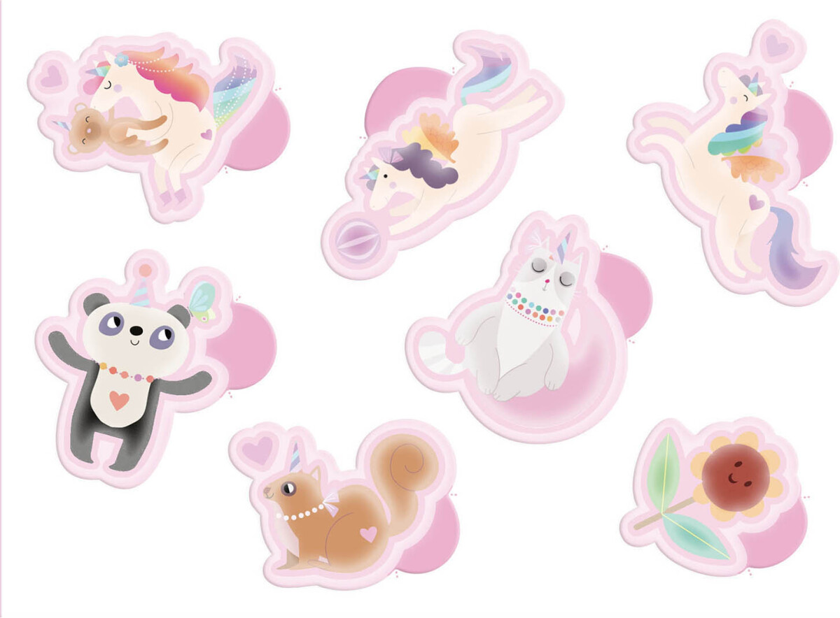 Auzou - Mine Første Klistermærker - Enhjørninger