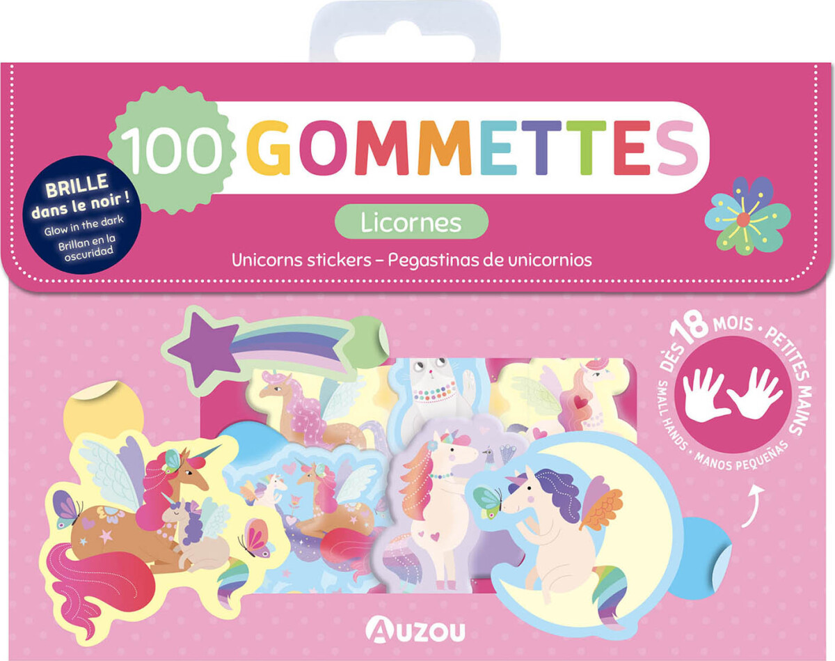 Auzou - Mine Første Klistermærker - Enhjørninger